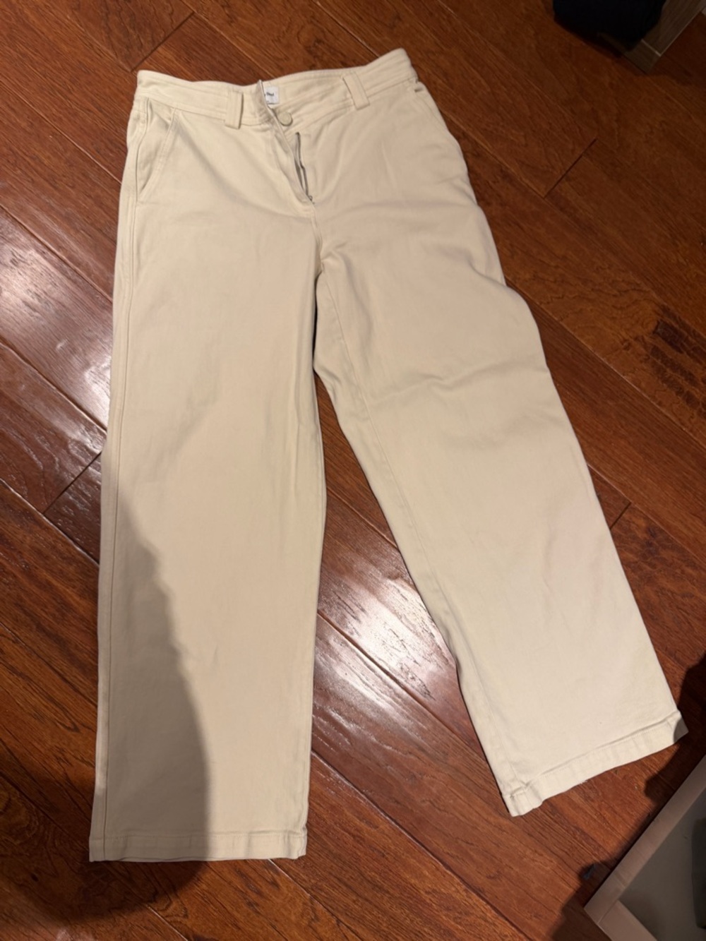 Sunday Best Wide Leg Jeans in Cream